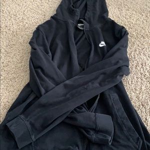 Black Nike zip up